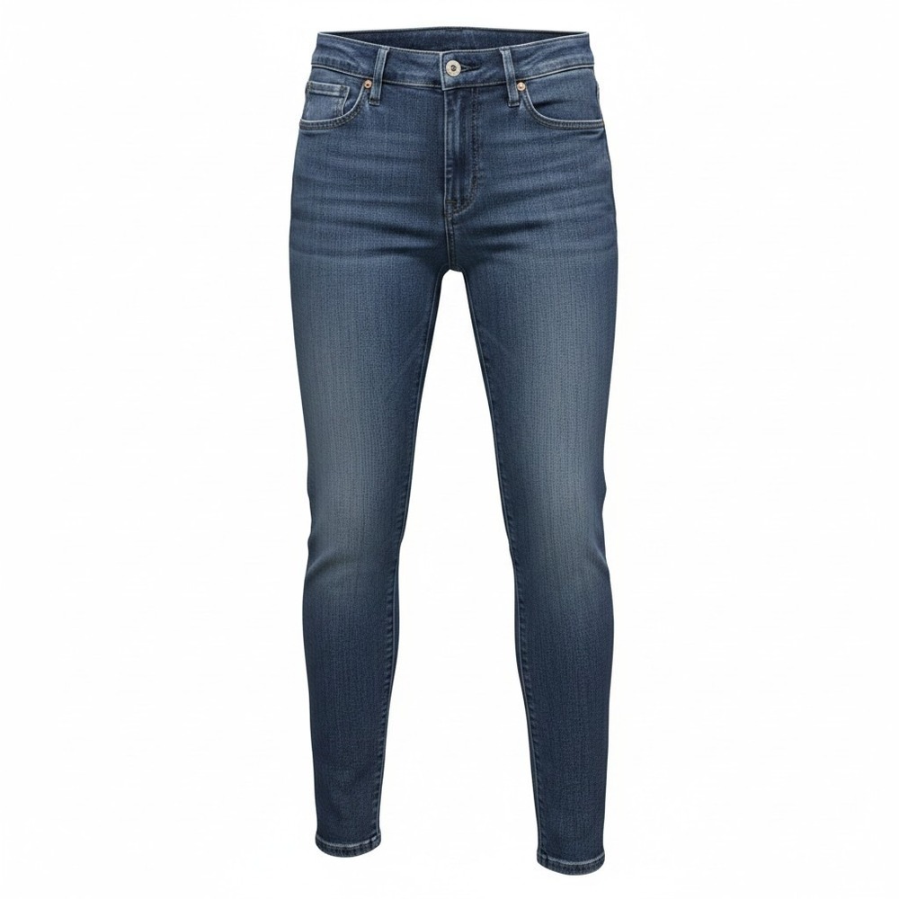 Skinny Jeans Signature by Levi Strauss 4M Womens Blue Excellent‎ Mid Rise 27x30